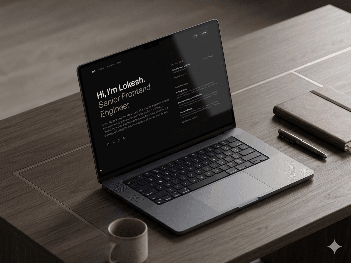 Conversational Developer Portfolio